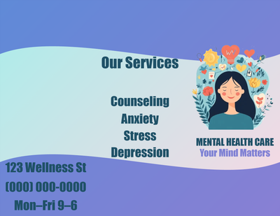 Custom Brochures Multiple Sizes  Your Mind Matters