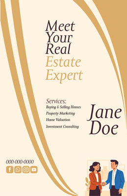 Custom Brochures Multiple Sizes Real Estate Expert