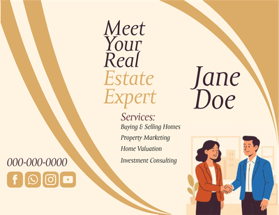 Custom Brochures Multiple Sizes Real Estate Expert