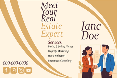 Custom Brochures Multiple Sizes Real Estate Expert