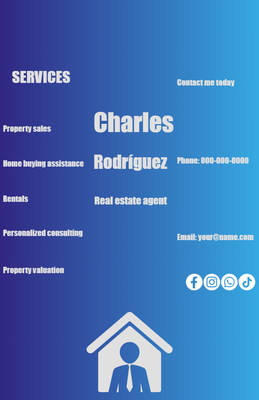 Custom Brochures Multiple Sizes Property Agent Services