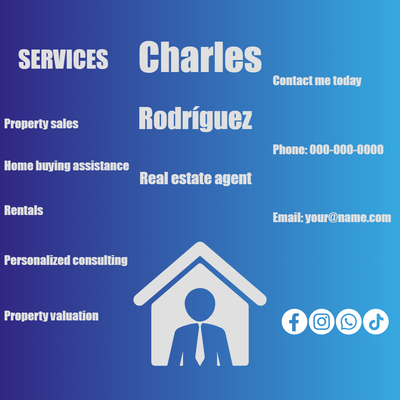 Custom Brochures Multiple Sizes Property Agent Services