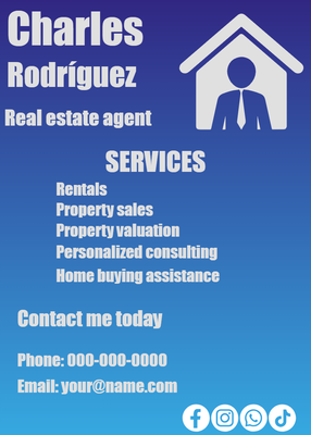 Custom Brochures Multiple Sizes Property Agent Services
