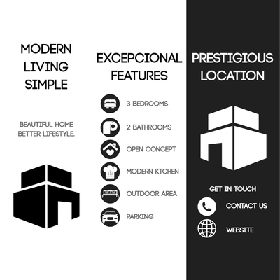 Custom Brochures Multiple Sizes Modern Living