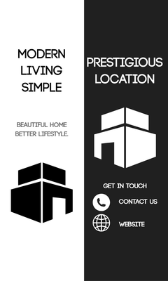 Custom Brochures Multiple Sizes Modern Living