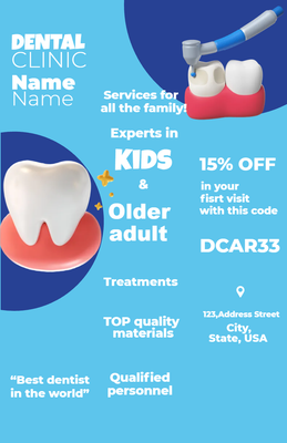Custom Brochures Multiple Sizes  Best Dentist