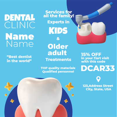 Custom Brochures Multiple Sizes  Best Dentist