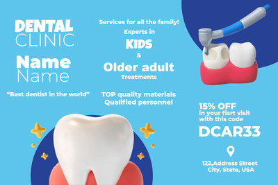 Custom Brochures Multiple Sizes  Best Dentist