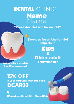 Custom Brochures Multiple Sizes  Best Dentist