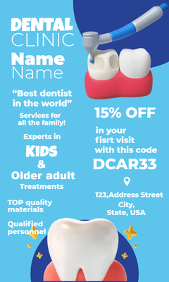 Custom Brochures Multiple Sizes  Best Dentist