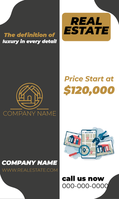 Custom Brochures Multiple Sizes Real Estate