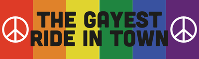 Custom Bumper Stickers Multiple Sizes Pride In Town