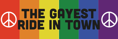 Custom Bumper Stickers Multiple Sizes Pride In Town