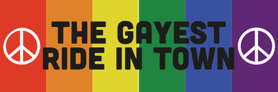 Custom Bumper Stickers Multiple Sizes Pride In Town