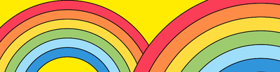 Custom Bumper Stickers Multiple Sizes Rainbow