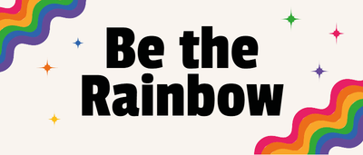Custom Bumper Stickers Multiple Sizes Be The Rainbow