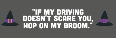 Custom Bumper Stickers Multiple Sizes Doesn't Scare You