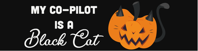 Custom Bumper Stickers Multiple Sizes My Co-Pilot