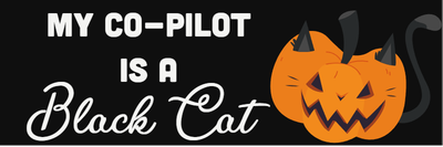 Custom Bumper Stickers Multiple Sizes My Co-Pilot
