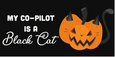 Custom Bumper Stickers Multiple Sizes My Co-Pilot
