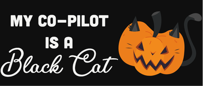 Custom Bumper Stickers Multiple Sizes My Co-Pilot