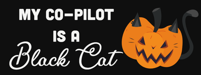 Custom Bumper Stickers Multiple Sizes My Co-Pilot