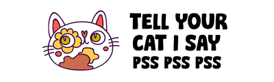 Custom Bumper Stickers Multiple Sizes Cat Greetings