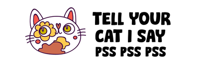 Custom Bumper Stickers Multiple Sizes Cat Greetings