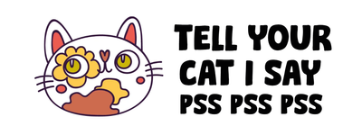 Custom Bumper Stickers Multiple Sizes Cat Greetings