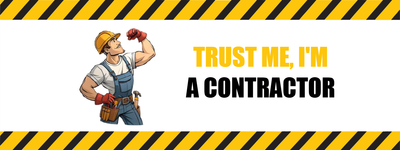 Custom Bumper Stickers Multiple Sizes Trust Contractor