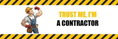 Custom Bumper Stickers Multiple Sizes Trust Contractor