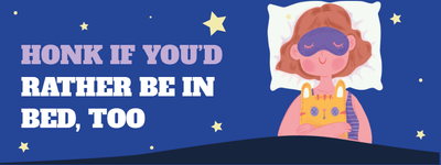 Custom Bumper Stickers Multiple Sizes Be In Bed