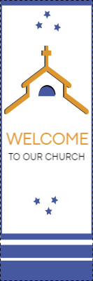 Custom Outdoor Yard Signs Multiple Sizes Welcome to Our Church