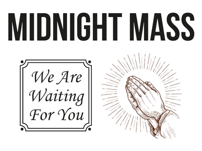 Custom Outdoor Yard Signs Multiple Sizes Midnight Mass