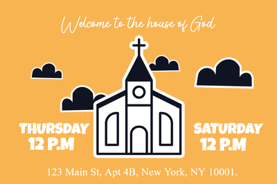 Custom Outdoor Yard Signs Multiple Sizes God Bless You