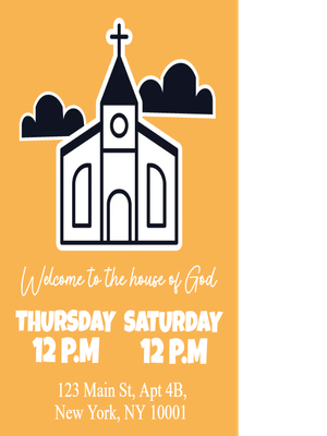 Custom Outdoor Yard Signs Multiple Sizes God Bless You