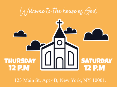 Custom Outdoor Yard Signs Multiple Sizes God Bless You
