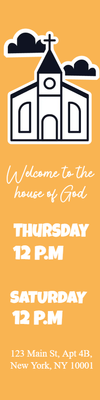Custom Outdoor Yard Signs Multiple Sizes God Bless You