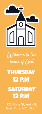 Custom Outdoor Yard Signs Multiple Sizes God Bless You