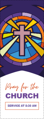 Custom Outdoor Yard Signs Multiple Sizes Pray for the Church
