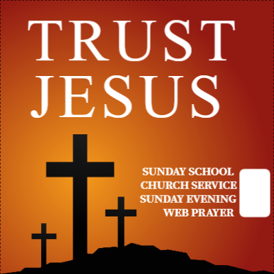 Custom Outdoor Yard Signs Multiple Sizes Trust Jesus