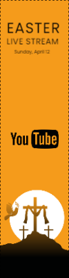 Custom Outdoor Yard Signs Multiple Sizes Easter Live Stream