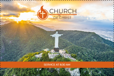 Custom Outdoor Yard Signs Multiple Sizes Church of Christ