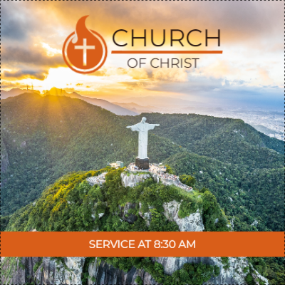 Custom Outdoor Yard Signs Multiple Sizes Church of Christ