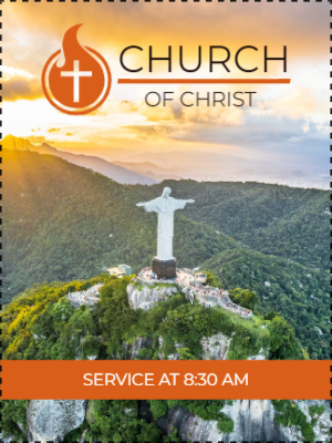 Custom Outdoor Yard Signs Multiple Sizes Church of Christ