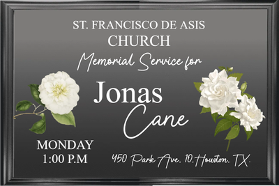 Custom Outdoor Yard Signs Multiple Sizes Holy Week
