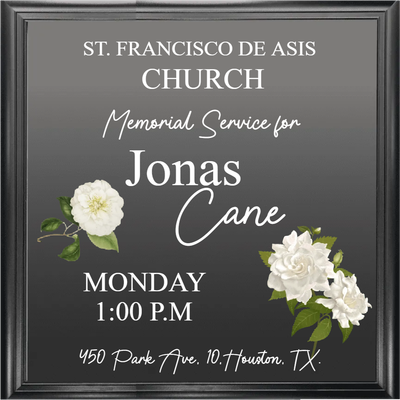 Custom Outdoor Yard Signs Multiple Sizes Holy Week