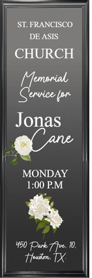 Custom Outdoor Yard Signs Multiple Sizes Holy Week
