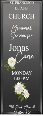 Custom Outdoor Yard Signs Multiple Sizes Holy Week