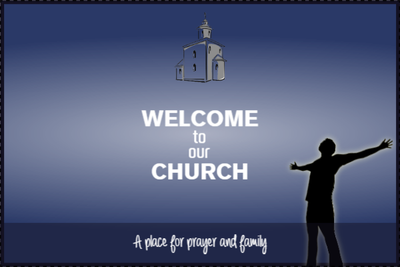 Custom Outdoor Yard Signs Multiple Sizes Welcome To Our Church